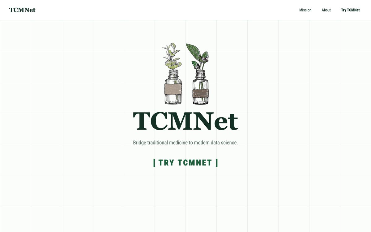 TCMNet website